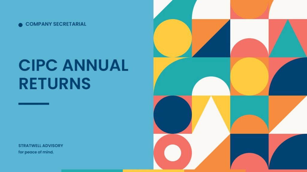 CIPC annual returns and beneficial ownership guide, Stratwell Advisory